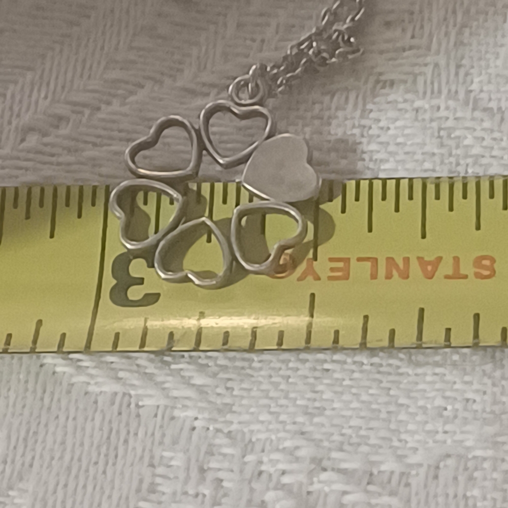 Tiffany & Co. Paloma Picasso Crown of Hearts Necklace, SS, 16 Inches - Picture 9 of 9